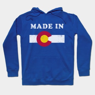 Made In Colorado Flag Hoodie